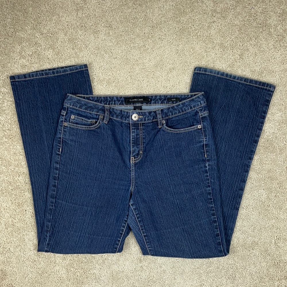 Calvin Klein Flare Blue Jeans, Size 14/32